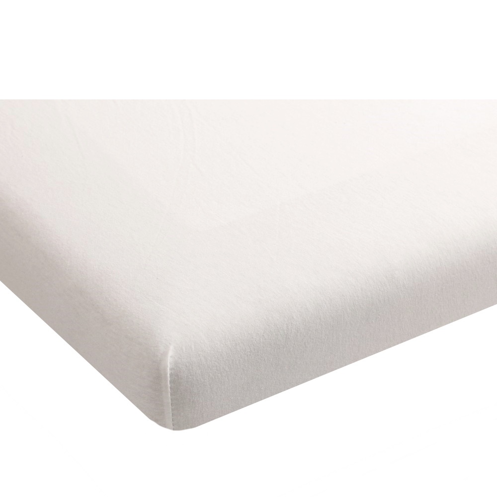 Hoeslaken Jersey Katoen - Topdekmatras Wit